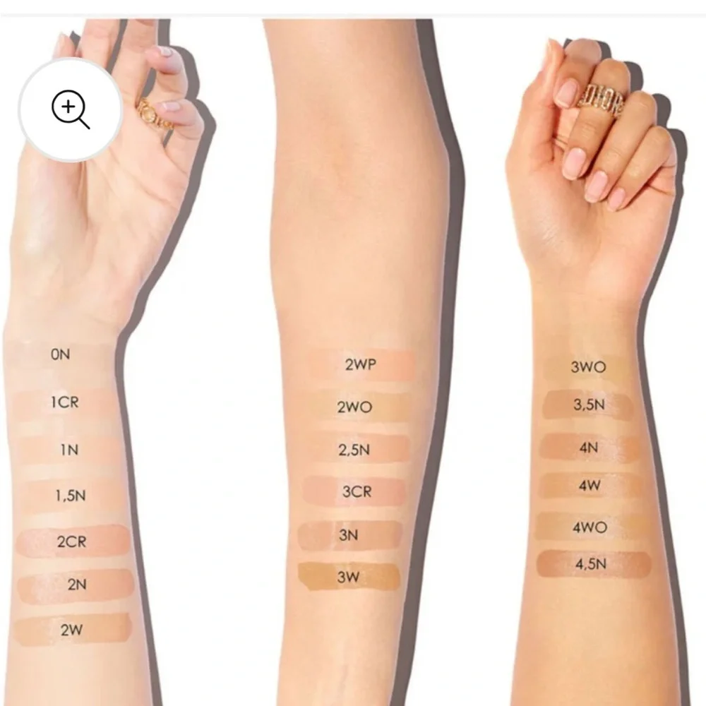 New Dior Forever Natural Nude Foundation 3.5 N Light Coverage, Luxury